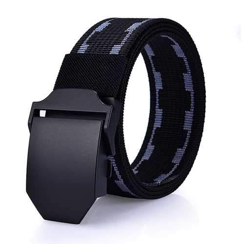 125cm Men Nylon Army Tactical Belt Durable Outdoor Sports Casual Automatic Buckle Pants Strap