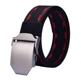 125cm Men Nylon Army Tactical Belt Durable Outdoor Sports Casual Automatic Buckle Pants Strap