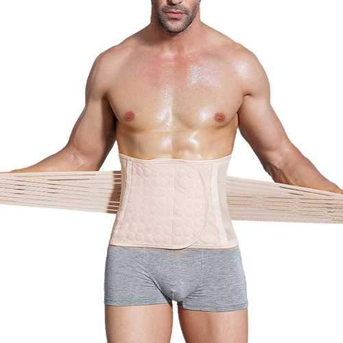 Men Elastic Slimming Belt Belly Body Sculpting Slim Trainning Waistband