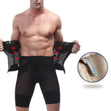 Mens Slimming Belt Belly Elastic Body Shaper Casual Corset Abdomen Tummy Slim Girdle