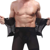 Mens Slimming Belt Belly Elastic Body Shaper Casual Corset Abdomen Tummy Slim Girdle
