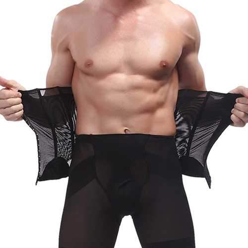 Mens Slimming Belt Belly Elastic Body Shaper Casual Corset Abdomen Tummy Slim Girdle