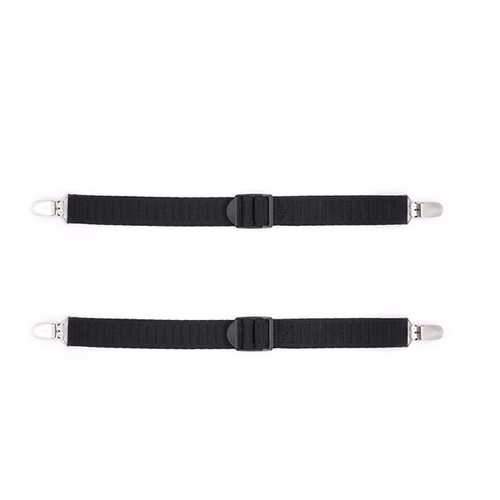 Mens Shirt Stays Holder Good Elastic Uniform Business Suspender Shirt Garter