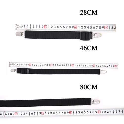 Mens Shirt Stays Holder Good Elastic Uniform Business Suspender Shirt Garter
