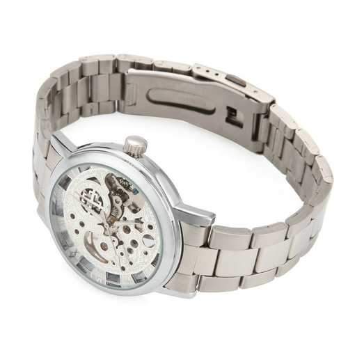 LUCKYFAMILY G8099 Mechanical Watch Self-winding Luxury Hollow Business Men Watch