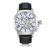 IK COLOURING K003 Business Style Male Wristwatch Leather Strap Mechanical Watches