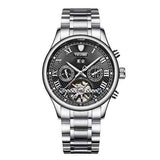 TEVISE 806 Military Wind Male Wristwatch Automatic Stainless Steel Luminous Mechanical Watche
