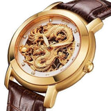 ANGELA BOS 9007 Automatic Mechanical Watches Dragon Col