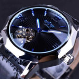 GMT964 Automatic Mechanical Watch Transparent Skeleton Dial Men Watch