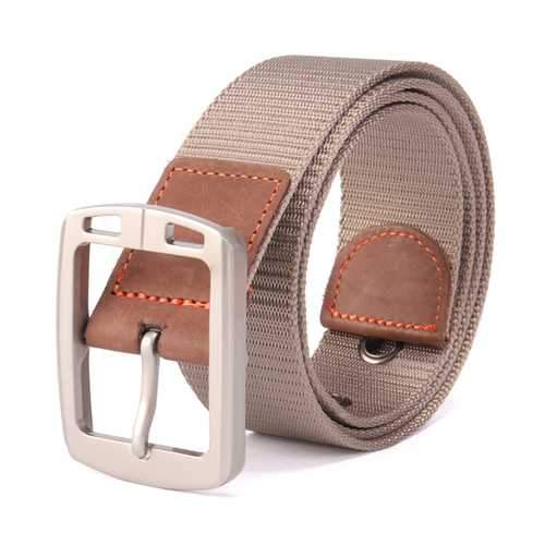 120CM Men Nylon Pin Alloy Buckle Durable Belt
