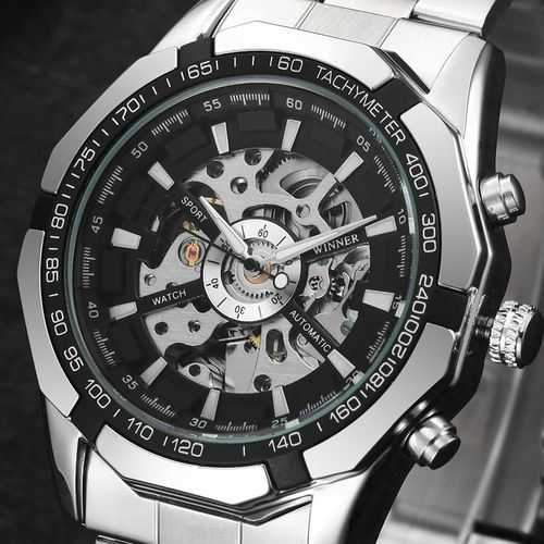 MN4493 Men Full Stainless Steel Watch