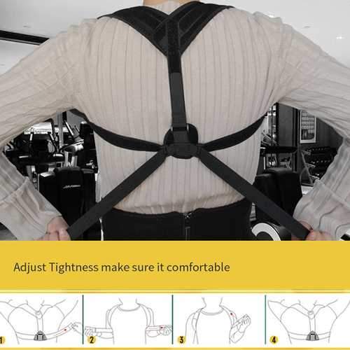 Adjustable Shoulder Back Posture Corrector Brace