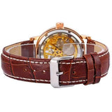 NORTH 1218 Skeleton Men's Hand Wind Mechanical Watches