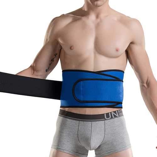 Mens High Elasticity Fitness Body Shaper Belly Belt