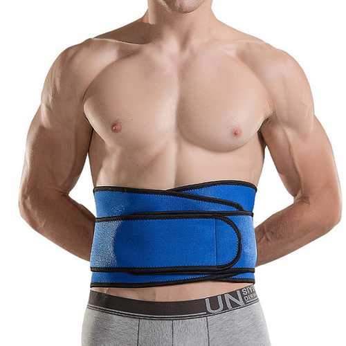 Mens High Elasticity Fitness Body Shaper Belly Belt
