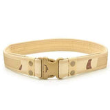 130CM Mens Outdoor Military Durable Canvas Belt