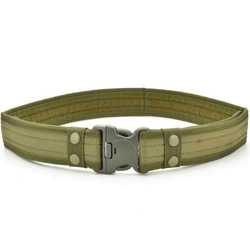 130CM Mens Outdoor Military Durable Canvas Belt