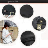 Unisex Men Women Cotton Blend Newsboy Beret Hat Duckbill Golf Flat Buckle Cabbie Cap