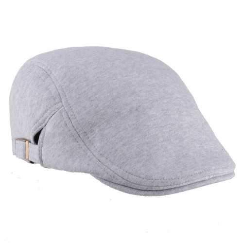 Unisex Men Women Cotton Blend Newsboy Beret Hat Duckbill Golf Flat Buckle Cabbie Cap
