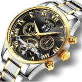 KINYUED JYD-J011 Rome Automatic Mechanical Men Wrist Watch