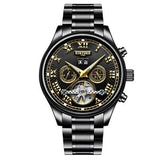 KINYUED JYD-J011 Rome Automatic Mechanical Men Wrist Watch
