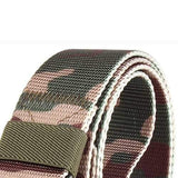 Mens Nylon Outdoor Durable Military Combat Belt