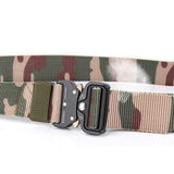 Mens Nylon Outdoor Durable Military Combat Belt