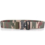 Mens Nylon Outdoor Durable Military Combat Belt