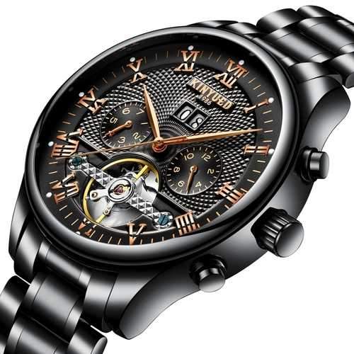 KINYUED JYD-J012 Working Sub-dial Automatic Mechanical Watch