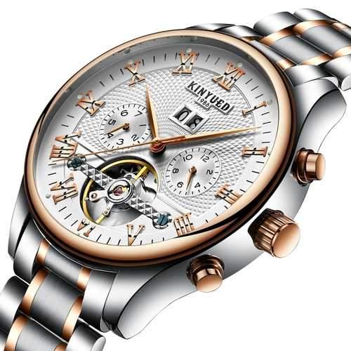 KINYUED JYD-J012 Working Sub-dial Automatic Mechanical Watch