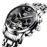 KINYUED JYD-J014 Stainless Steel Automatic Mechanical Watch