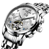 KINYUED JYD-J014 Stainless Steel Automatic Mechanical Watch