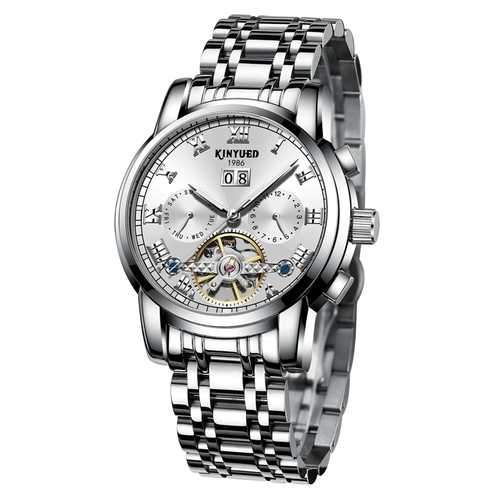 KINYUED JYD-J014 Stainless Steel Automatic Mechanical Watch