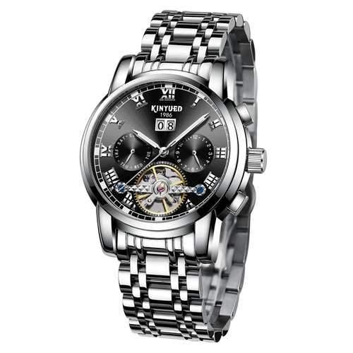 KINYUED JYD-J014 Stainless Steel Automatic Mechanical Watch