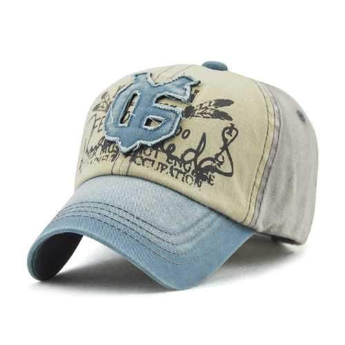 Spring Vogue Letter Printted Peaked Hats For Men Women