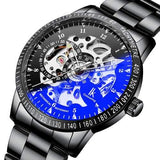 IK COLOURING 98226G Skeleton Dial Automatic Mechanical Watch