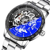 IK COLOURING 98226G Skeleton Dial Automatic Mechanical Watch