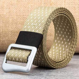 Mens Nylon Alloy Buckle Military Tactical Durable Belt