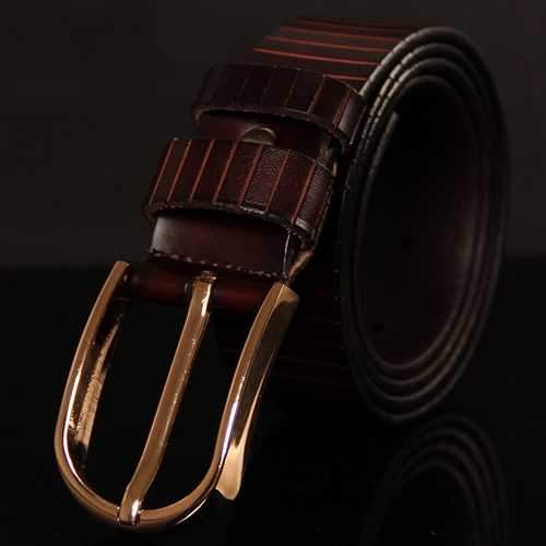 Mens Classic Dress Leather Belt