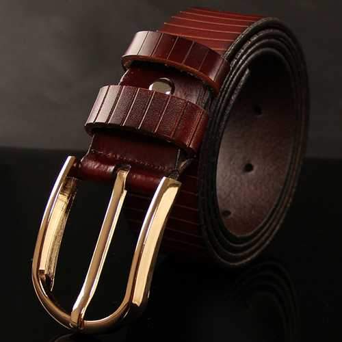 Mens Classic Dress Leather Belt