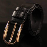 Mens Classic Dress Leather Belt