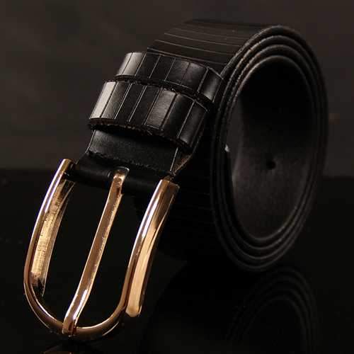 Mens Classic Dress Leather Belt