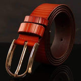 Mens Classic Dress Leather Belt