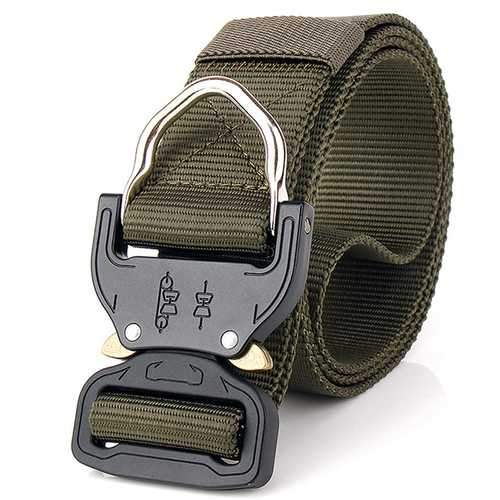 125CM Mens Nylon Tactical Belt Weave Military Belts