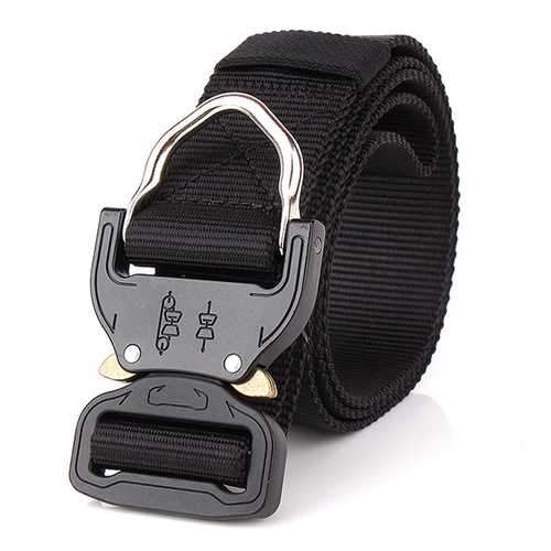 125CM Mens Nylon Tactical Belt Weave Military Belts