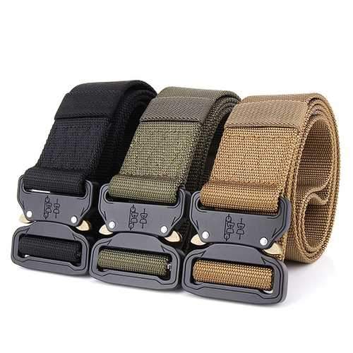 125CM Mens Nylon Quick Release Mesh Weave Belt