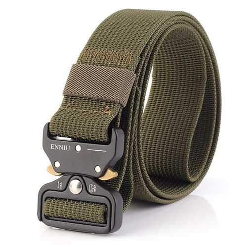 125CM Men Nylon Military Army Sport Pants Belt