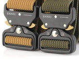 125CM Men Nylon Military Army Sport Pants Belt