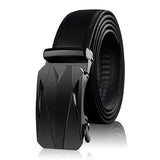 125CM Men Dress Belt Genuine Leather 36mm Wide Business Belt