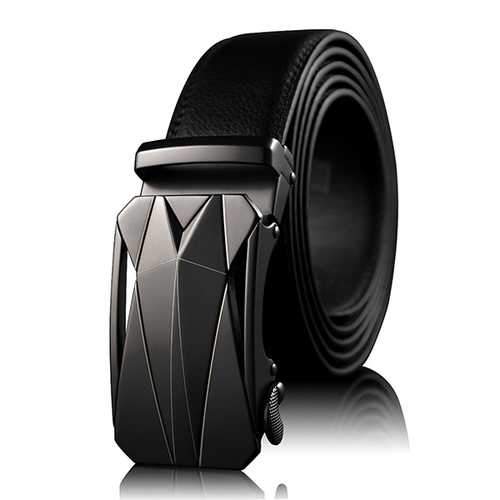 125CM Men Dress Belt Genuine Leather 36mm Wide Business Belt